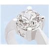 Image 1 : 0.89 ct DIAMOND RING SOLITAIRE THREE STONE #1024833