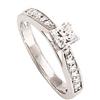 1.5 carat genuine DIAMOND RING princess cut #1024854