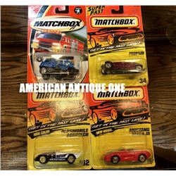 1993-2000 Matchbox Minicar 4 types