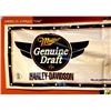 Image 1 : 179cm Harley-Davidson & Miller Beer Tapestry Store Display