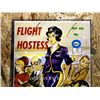 Image 2 : Flight hostess replica poster in a plastic case