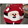 Image 2 : GROUP OF REINDEER CAR DECORATION SET, SANTA 2-PCE BATH SET & NOEL WOOD & METAL WREATH FOR HOLDING