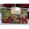 Image 2 : SERENE LEAVES TABLE RUNNER (13" X 72") MSRP $22.99 & HARVEST FLORAL ARRANGEMENT  (MSRP $29.99)