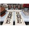 Image 1 : GROUP OF 3 "MY FIRST HALLOWEEN"  5" X 7" PICTURE FRAMES, 2 "PUMPKIN PATCH" SIGNS, 2 "THANKFUL"