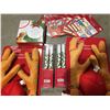 Image 2 : GROUP OF REINDEER CAR DECORATION SETS X 2, PAW PRINT ORNAMENT (NO MIXING/NO BAKING/NE MESS)) APPROX