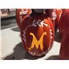 Image 2 : GROUP OF APPROX 20 CERAMIC PUMPKINS (VARIOUS LETTERS WITH LED LIGHTS)