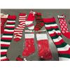 Image 8 : GROUP LOT OF VARIOUS SIZED (FROM 10" TO 41") CHRISTMAS STOCKINGS (APPROX 24 PCES)