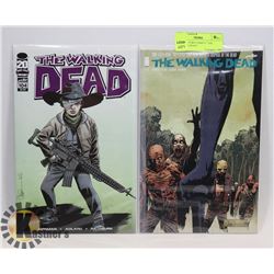 2 COLLECTORS COMICS " THE WALKING DEAD"
