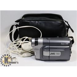 JVC CAMCORDER AND POWER SUPPLY- DIGITAL SIGNAL