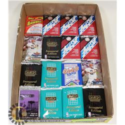 16 UNOPENED PACKS OF TRADING CARDS