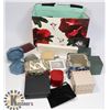 Image 1 : BAG WITH ASSORTED JEWELRY GIFT BOXES