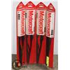 Image 1 : LOT OF 4 MOTORCRAFT AEROFOIL  WINDSHIELD WIPERS