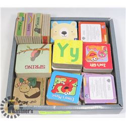 BOX OF 20 MINI BOARD BABY BOOKS EDUCATIONAL
