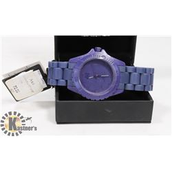 KREW HIDDEN CLASP WATCH, NEW WITH TAGS