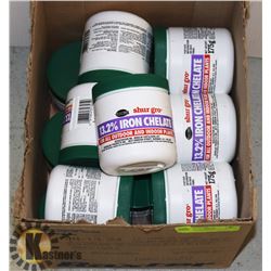 LOT OF 15 IRON CHELATE 175G 13.2%