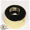 Image 1 : NEW" STAINLESS STEEL RING SIZE 71/2 "WITH  BOX
