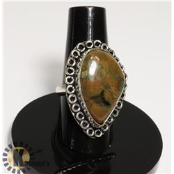 #200-OCEAN JASPER RING SIZE 7.5