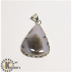 #212-DENDRITE OPAL PENDENT