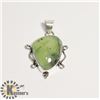 Image 1 : #220-PREHNITE PENDANT