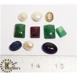 #92-RUBY/AMETHYST/PEARL/SAPPHIRE, EMERALD 96.0CT