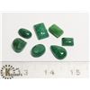 Image 1 : #71-GREEN EMERALD LOOSE GEMSTONE 76.0CT