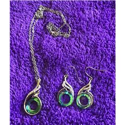 NECKLACE AND EARRING SET