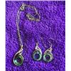 Image 1 : NECKLACE AND EARRING SET