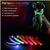 LED ADJUSTABLE DOG COLLAR SZ L