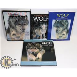 FLAT OF ASSORTED WOLF BOOKS