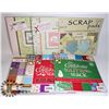 Image 1 : FLAT OF SCRAPBOOKING SUPPLIES