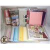 Image 1 : FLAT OF SCRAPBOOKING SUPPLIES