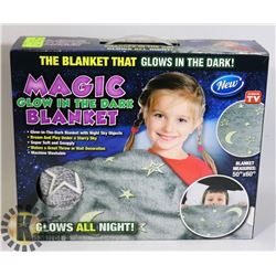 NEW MAGIC GLOW IN THE DARK STARRY SKY BLANKET