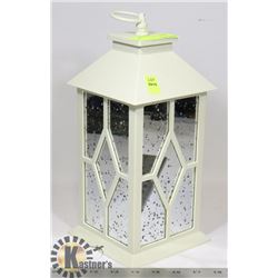 MIRRORED LANTERN STYLE CANDLE HOLDER