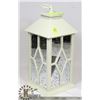 Image 1 : MIRRORED LANTERN STYLE CANDLE HOLDER