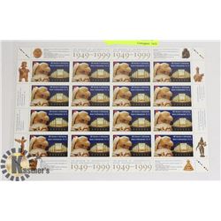 CANADA MUSEUM OF ANTHROPOLOGY UNCUT SHEET 46