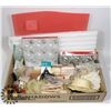 Image 1 : 1 BOX OF NEW CRAFT ITEMS