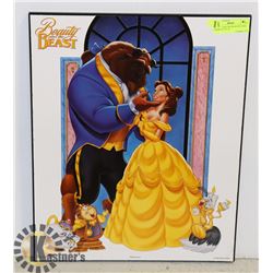 BEAUTY AND THE BEAST PICTURE FRAME 20" BY 16"