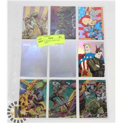 SHEET OF PROMO CONAN AND MORE CARDS