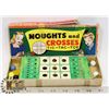 Image 1 : ANTIQUE NOUGHTS AND CROSSES GAME TIC-TAC-TOE