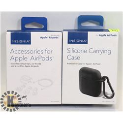 APPLE AIRPODS SILICONE CASE & ACCESSORIES SET
