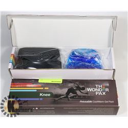 LOT OF TWO WONDER PAX REUSABLE COOL/WARM KNEE