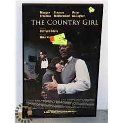 THE COUNTRY GIRL FRAMED POSTER