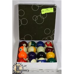 BILLIARD BALLS. SPORTS