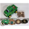 Image 1 : VINTAGE 1999 JOHN DEERE PIGGY BANK