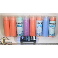 FLAT OF ASSORTED BRAND COOLING TOWELS