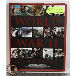 WORLD WAR II CHRONICLE HARD COVER BOOK