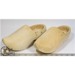 PAIR OF WOODEN SHOES