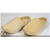Image 1 : PAIR OF WOODEN SHOES