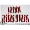 Image 1 : 24 RED LAMP CRYSTALS