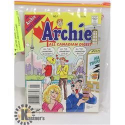 #1 ARCHIE DIGEST ALL ABOUT CANADA LIMITED COMIC